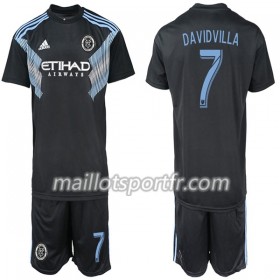 Maillot de Foot New York City DAVIDVILLA 7 Enfant Extérieur 2018/19